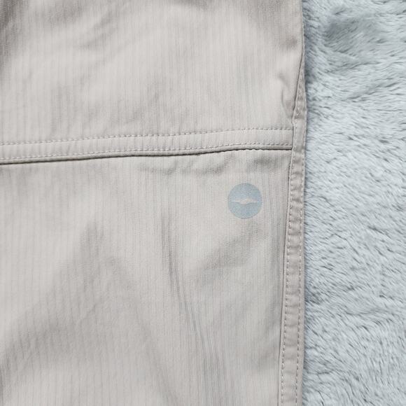 Avia Pants Women XL Tan Taupe Fog Dance Pull On Drawstring Bungie Hem Athleisure - Picture 2 of 11